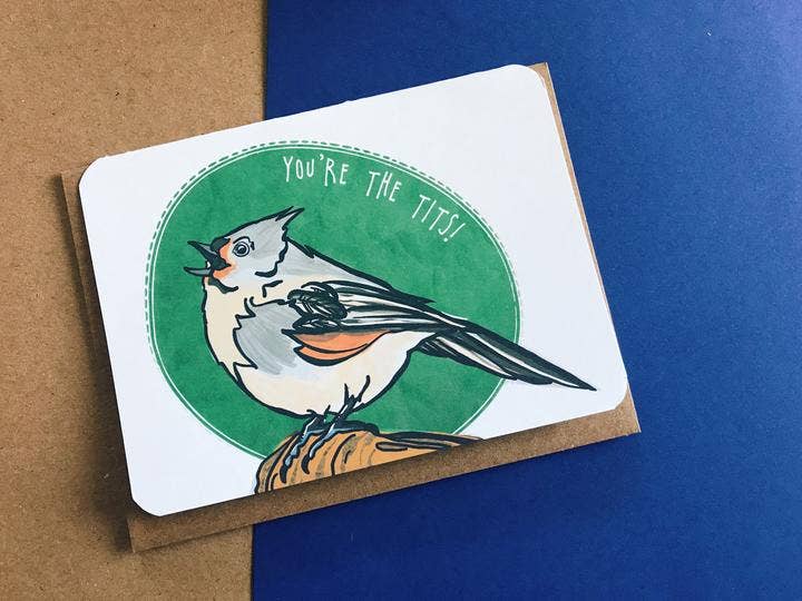 You're The Tits Card