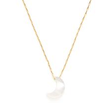Mother of Pearl Moon Necklace