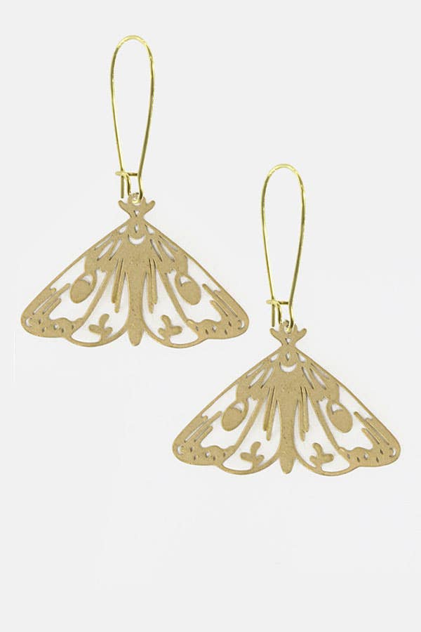 Luna Moth Earrings