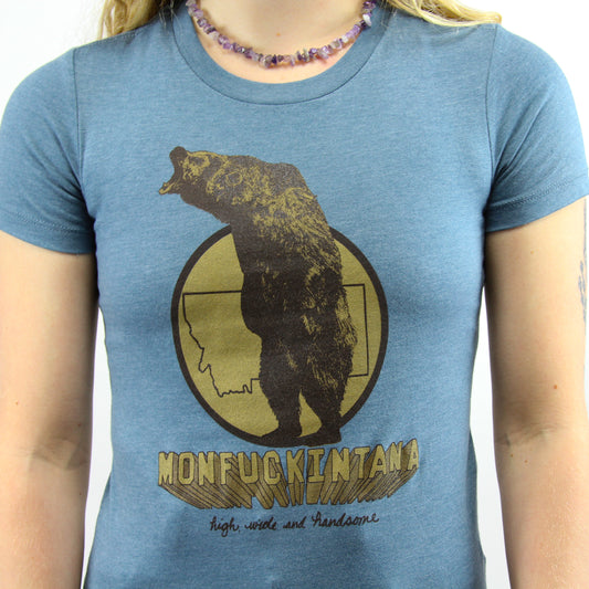 Montana Tee - Femme HWH Grizzly