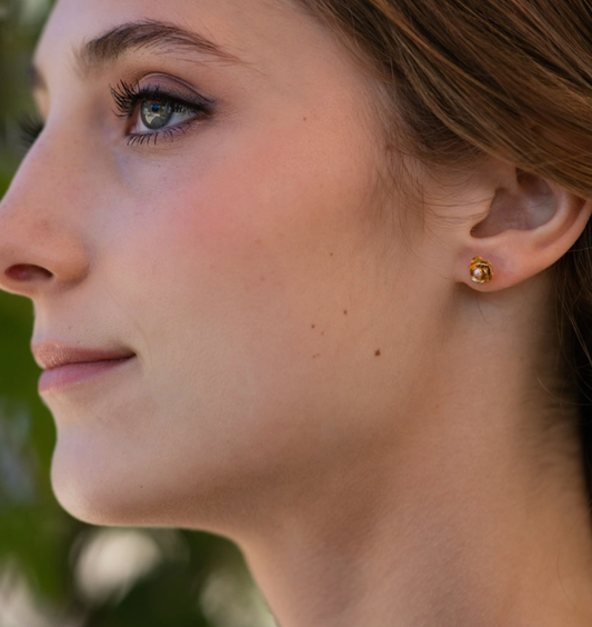 Sonoma Rose Studs