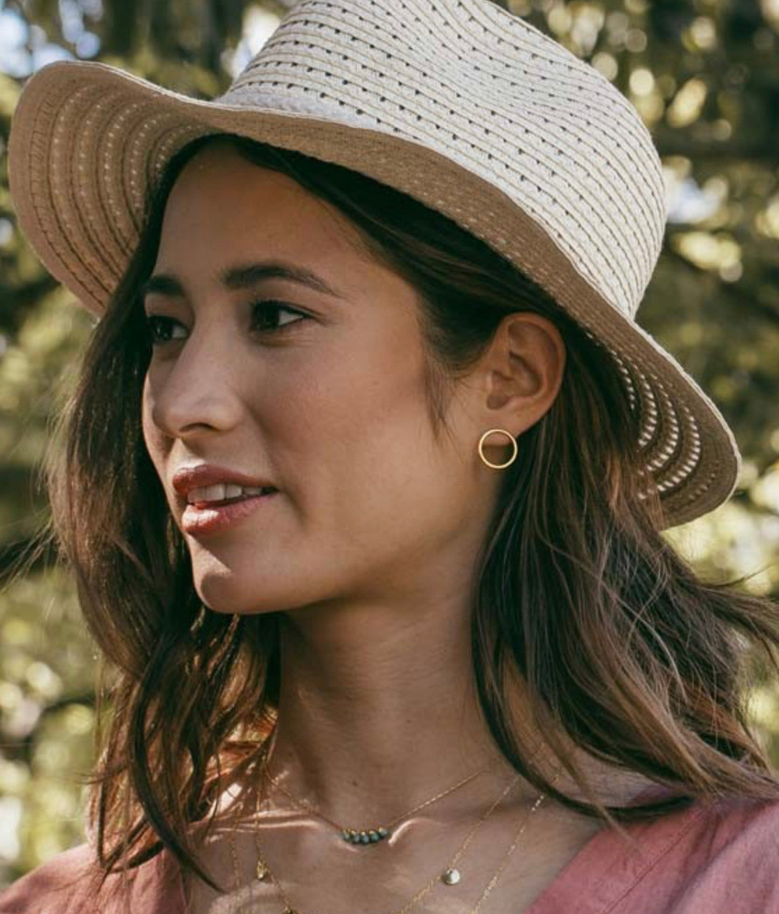 MODern Circle Studs*