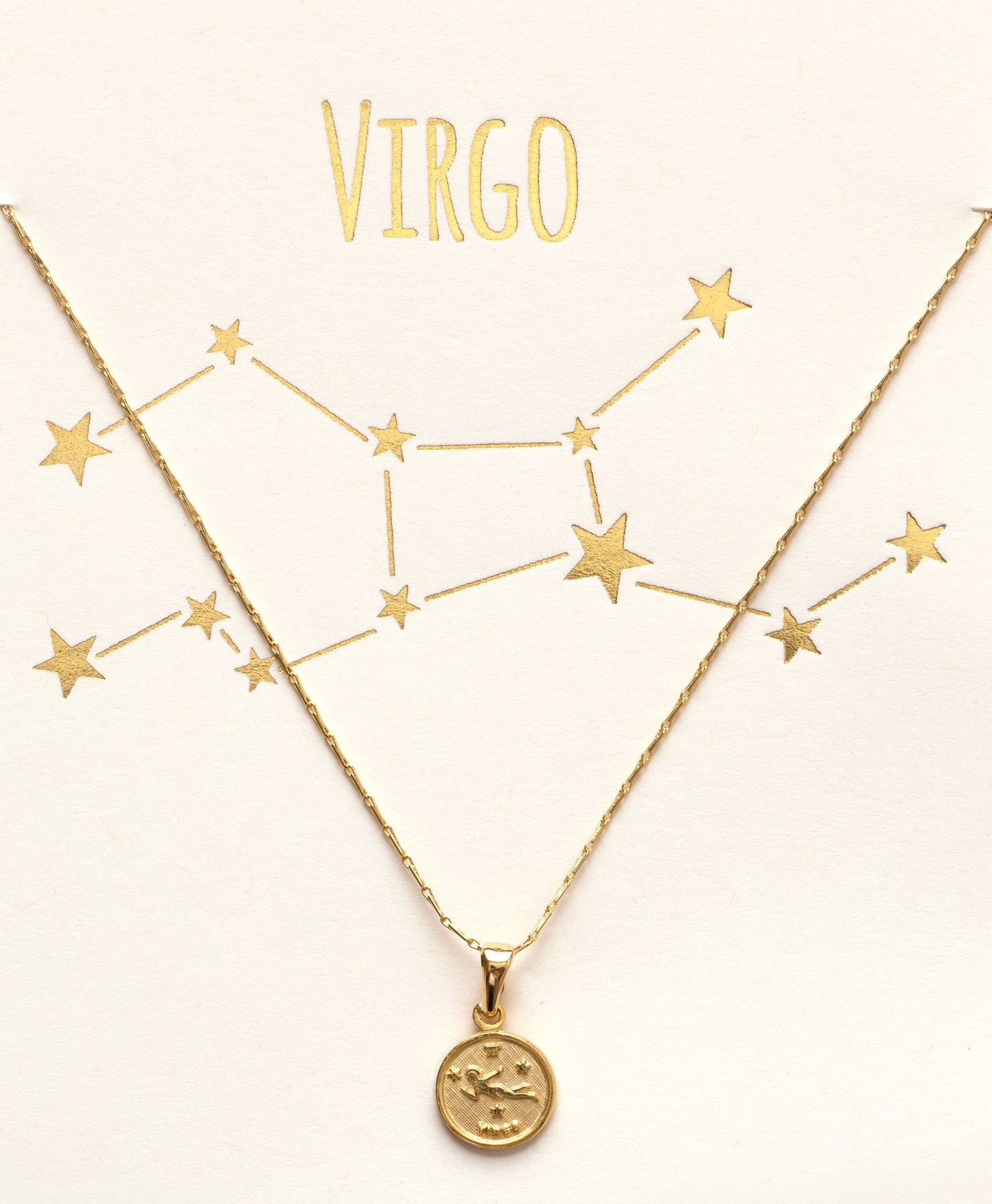 Zodiac Medallion Necklace