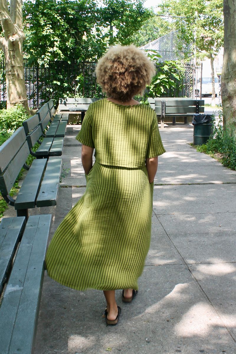 Fawn Stripe Skirt