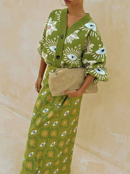 Mystikal Gorgeous Eye Cardigan