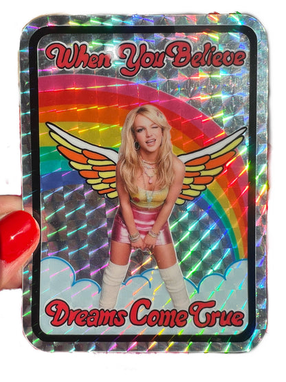 Y2K Affirmation Britney Sticker