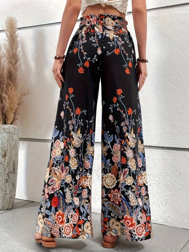 Wandering Eye Wide Leg Pants