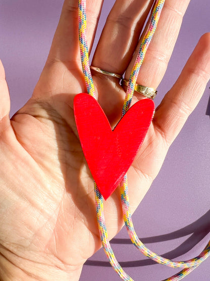 Heart Bolo Ties - Two Colors