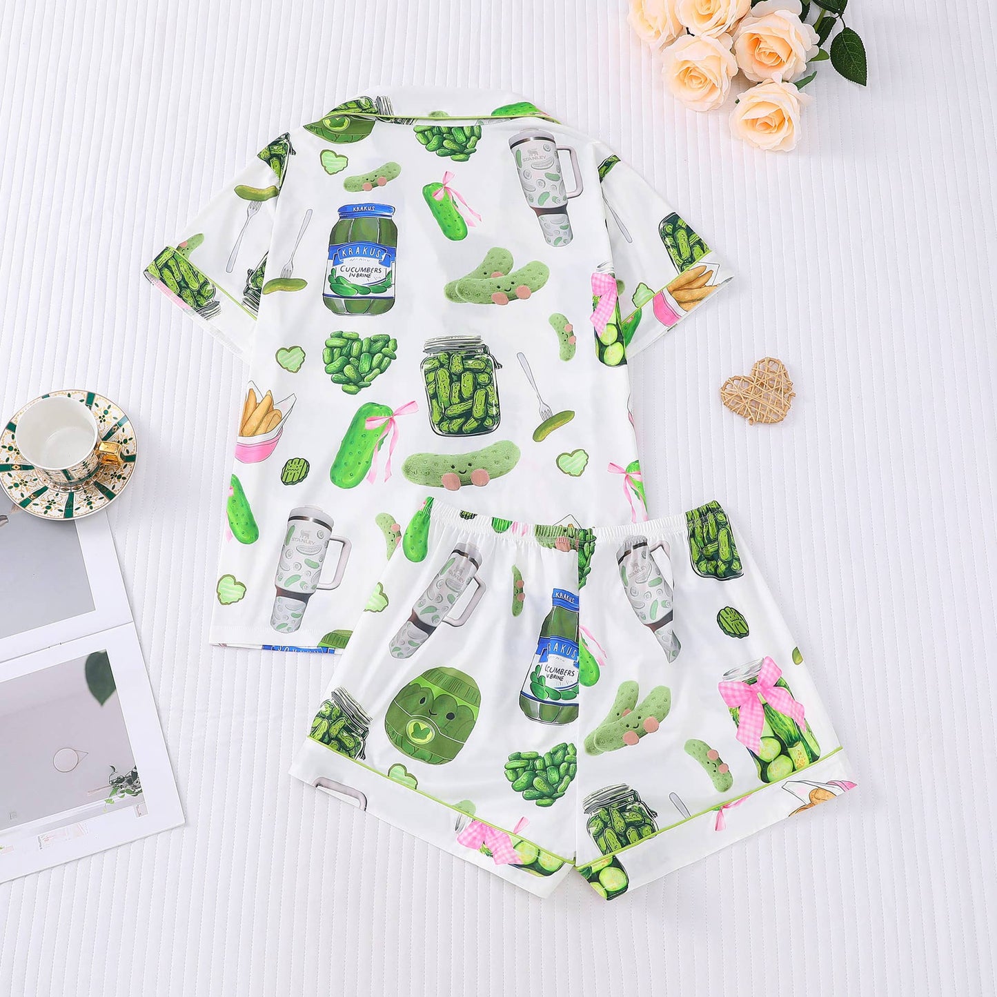 Fun Pickle Pajama Set