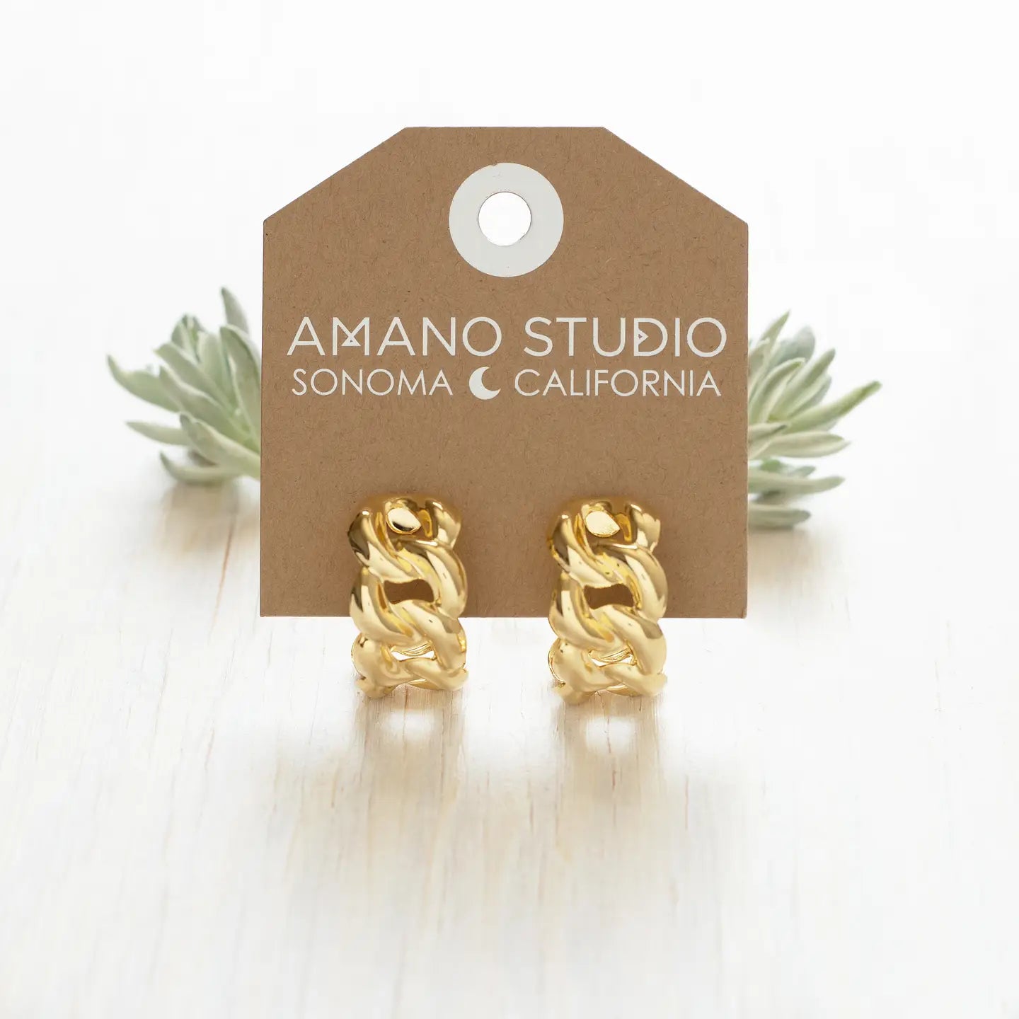 Vintage Chain Link Hoops