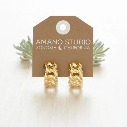 Vintage Chain Link Hoops