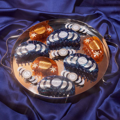 Hemera Golden Astrology Hair Claw