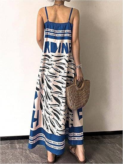 Fresh Sardines Maxi Dress