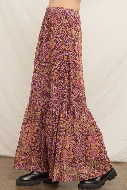 Paisley Park Maxi Skirt SALE