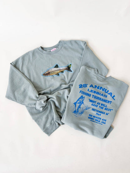 Lesbian Fishing Tournament Sweatshirt