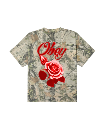 Airbrushed Rose T-Shirt