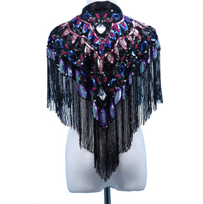 The Burke Beaded Cape