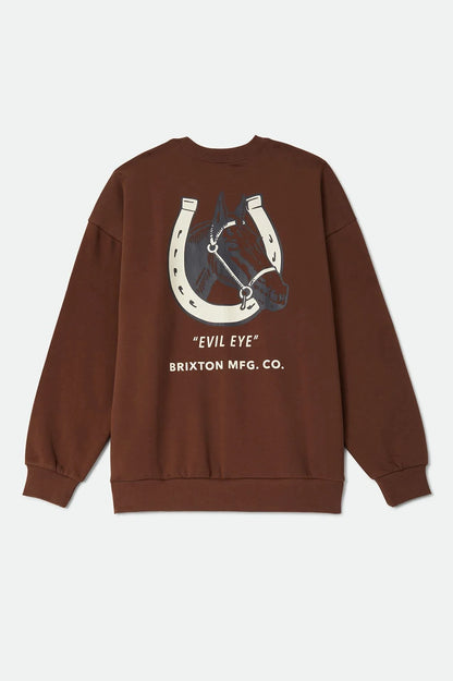 Evil Eye Horseshoe Crew Neck