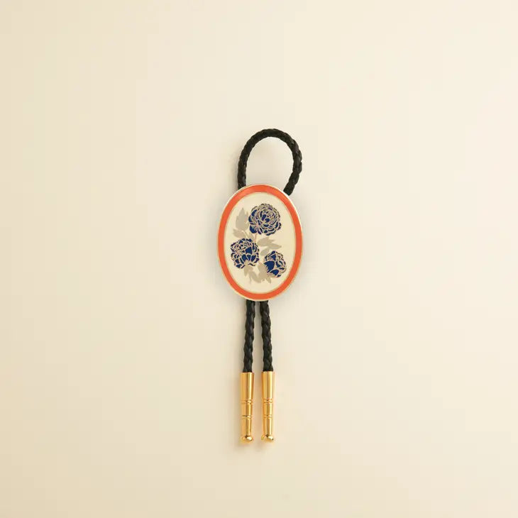 Floral Bolo Tie
