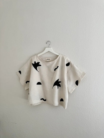 Fall Oat Linen Top