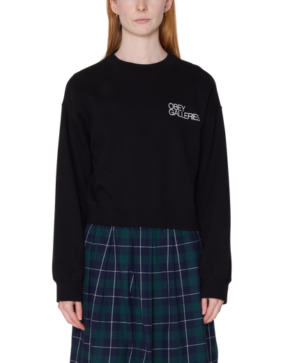 Galleries Cropped Sweater