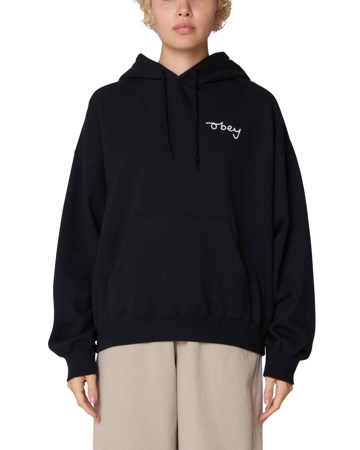 Chainstitch Baggy Relaxed Zip Hood