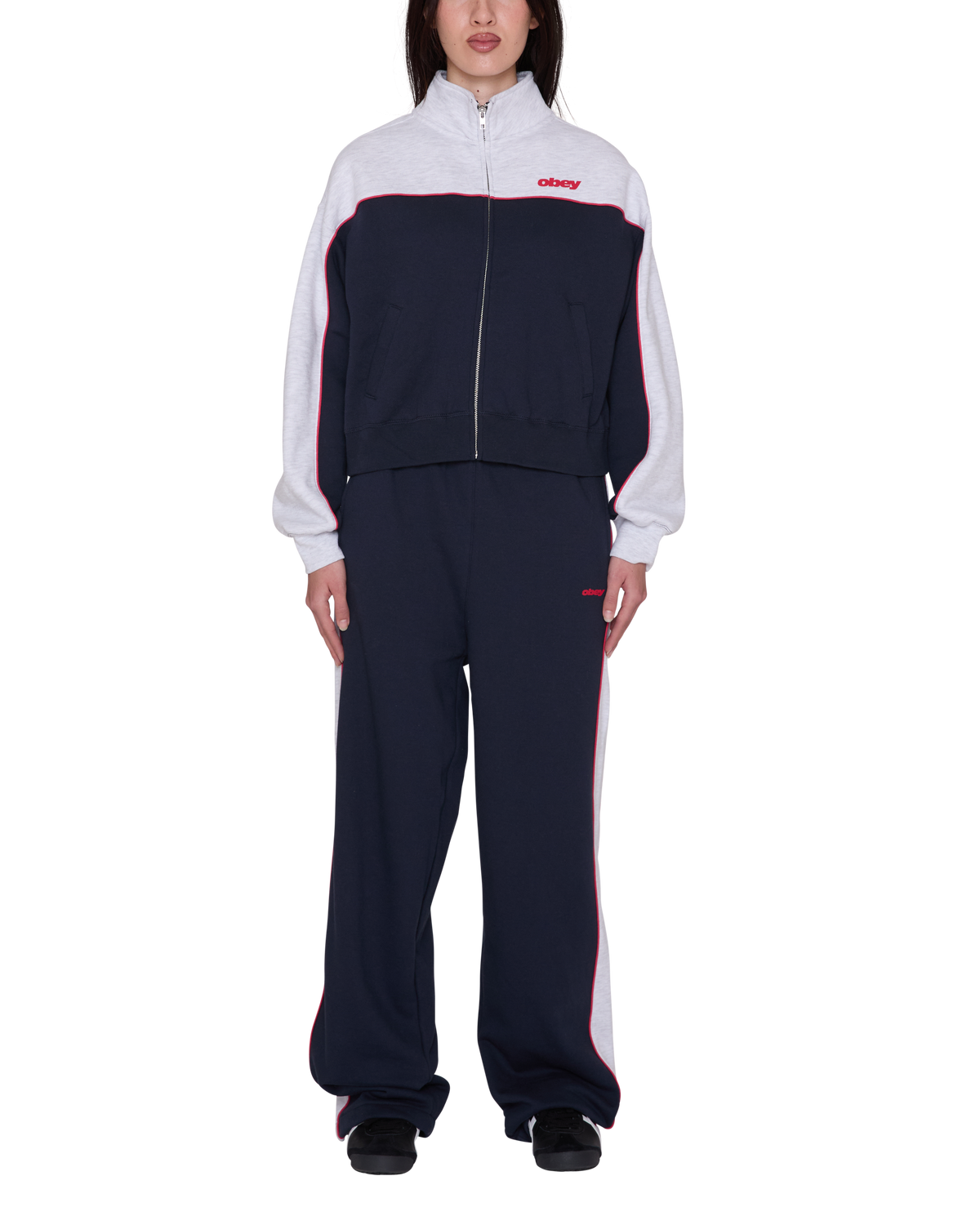 Zeno Mock Neck Zip Up