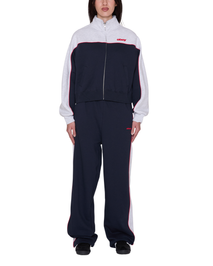 Zeno Mock Neck Zip Up