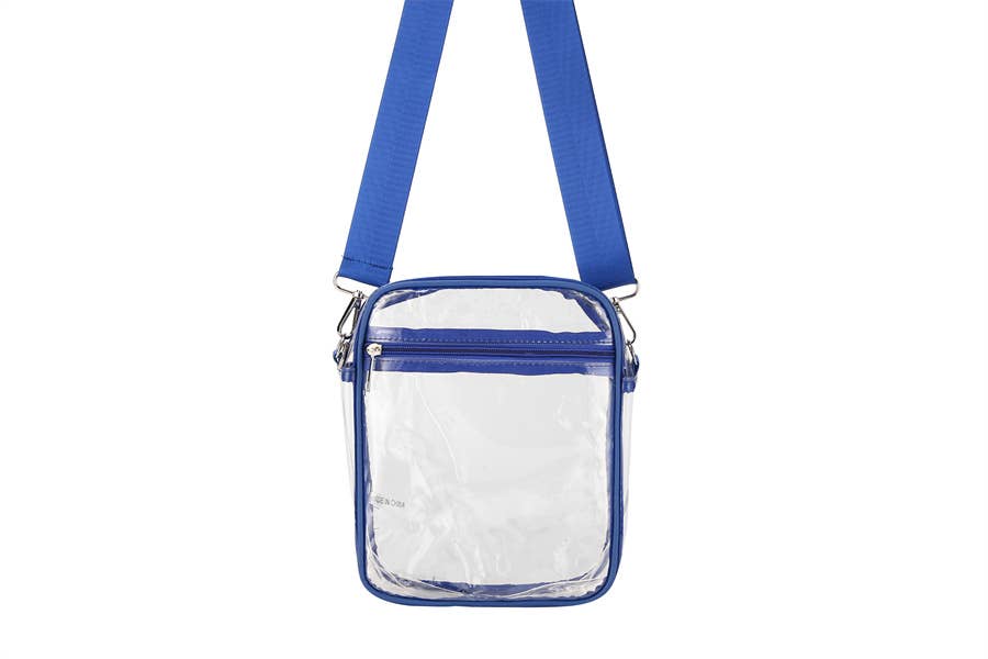 Clear See Thru Cross Body Handbag