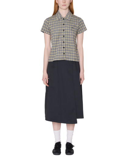 Lila Micro Check Polo