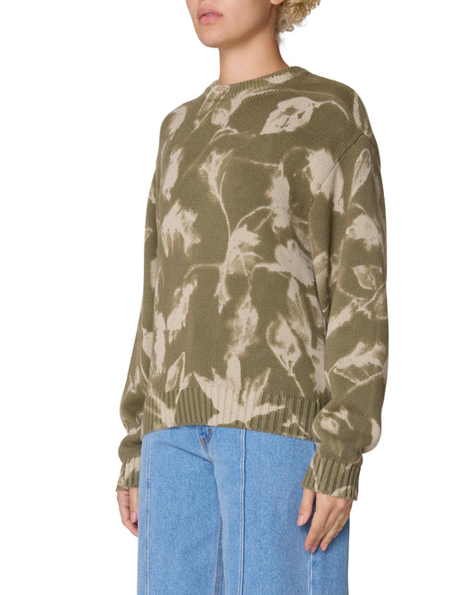 Leaves Crew Sweater