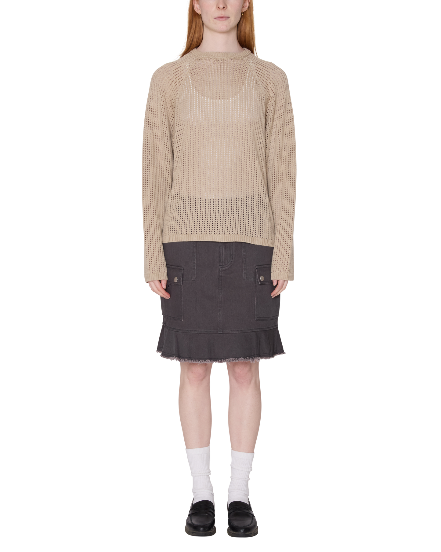 Talia Open Knit Sweater