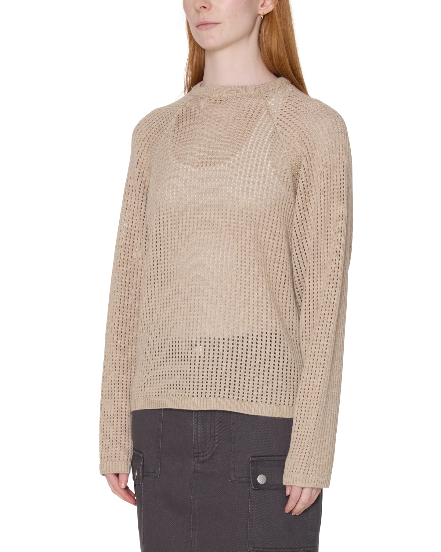 Talia Open Knit Sweater