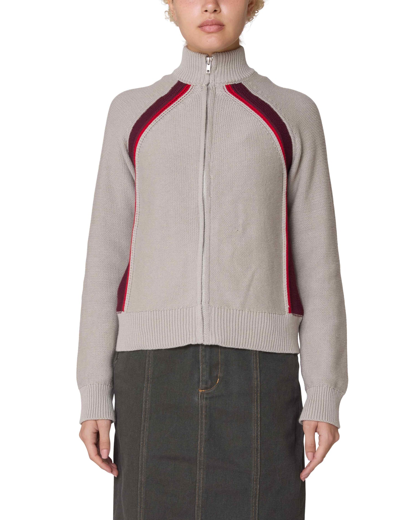 Lizzie Zip Mock Sweater