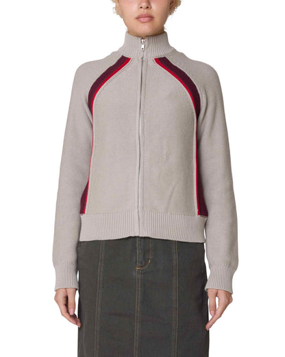 Lizzie Zip Mock Sweater