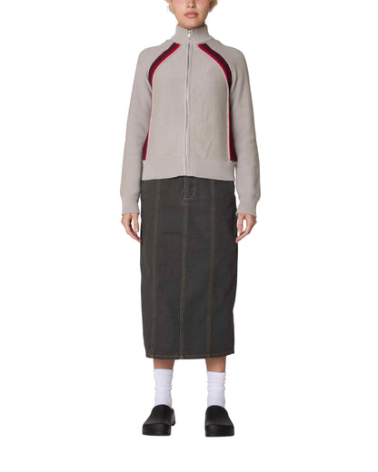 Lizzie Zip Mock Sweater