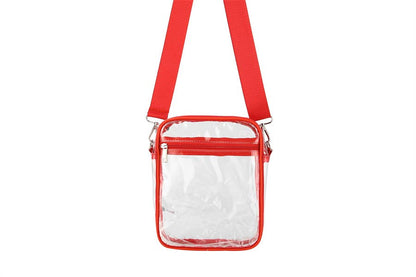 Clear See Thru Cross Body Handbag