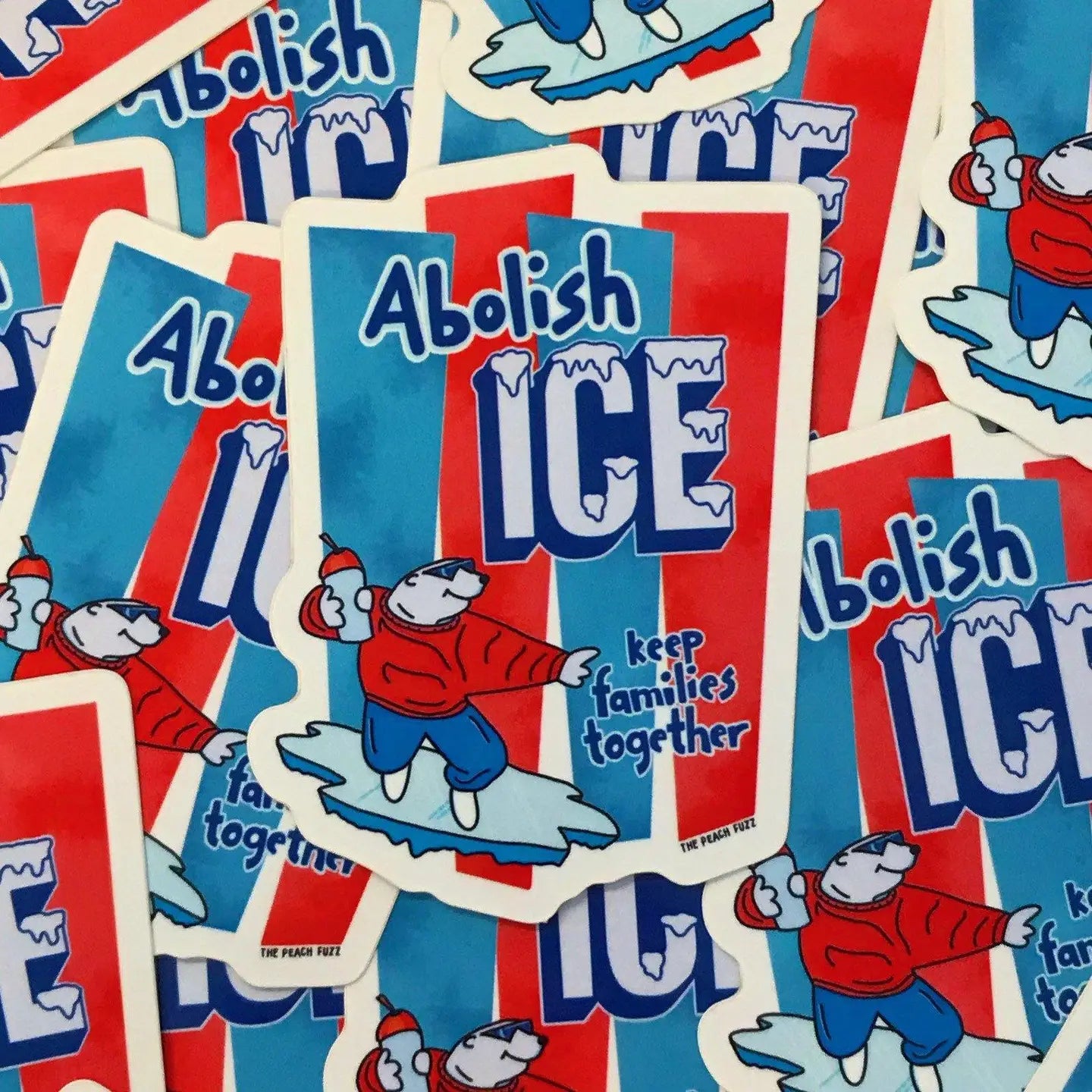 Abolish Ice Sticker