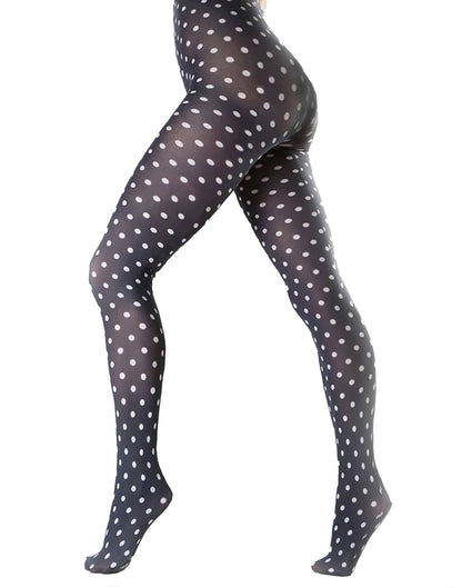 Polka Dot Printed Tights