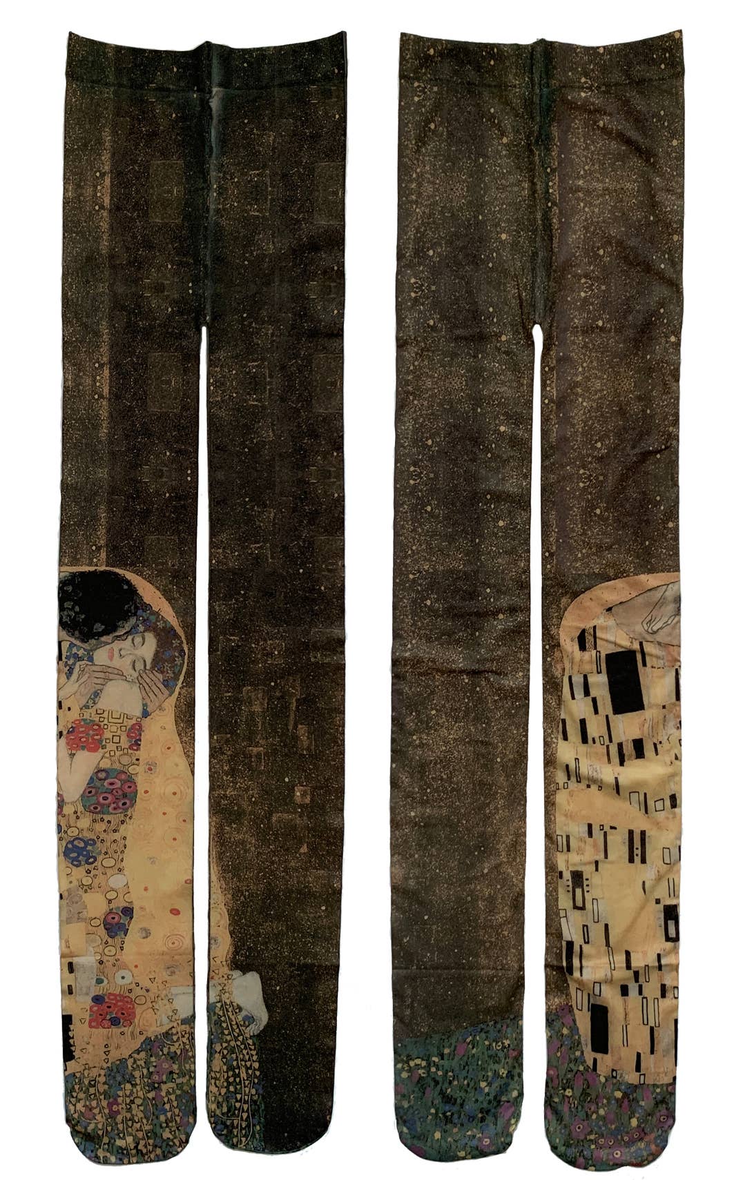 THE KISS by GUSTAV KLIMT Printed Art Tights