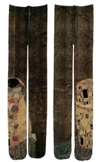 THE KISS by GUSTAV KLIMT Printed Art Tights