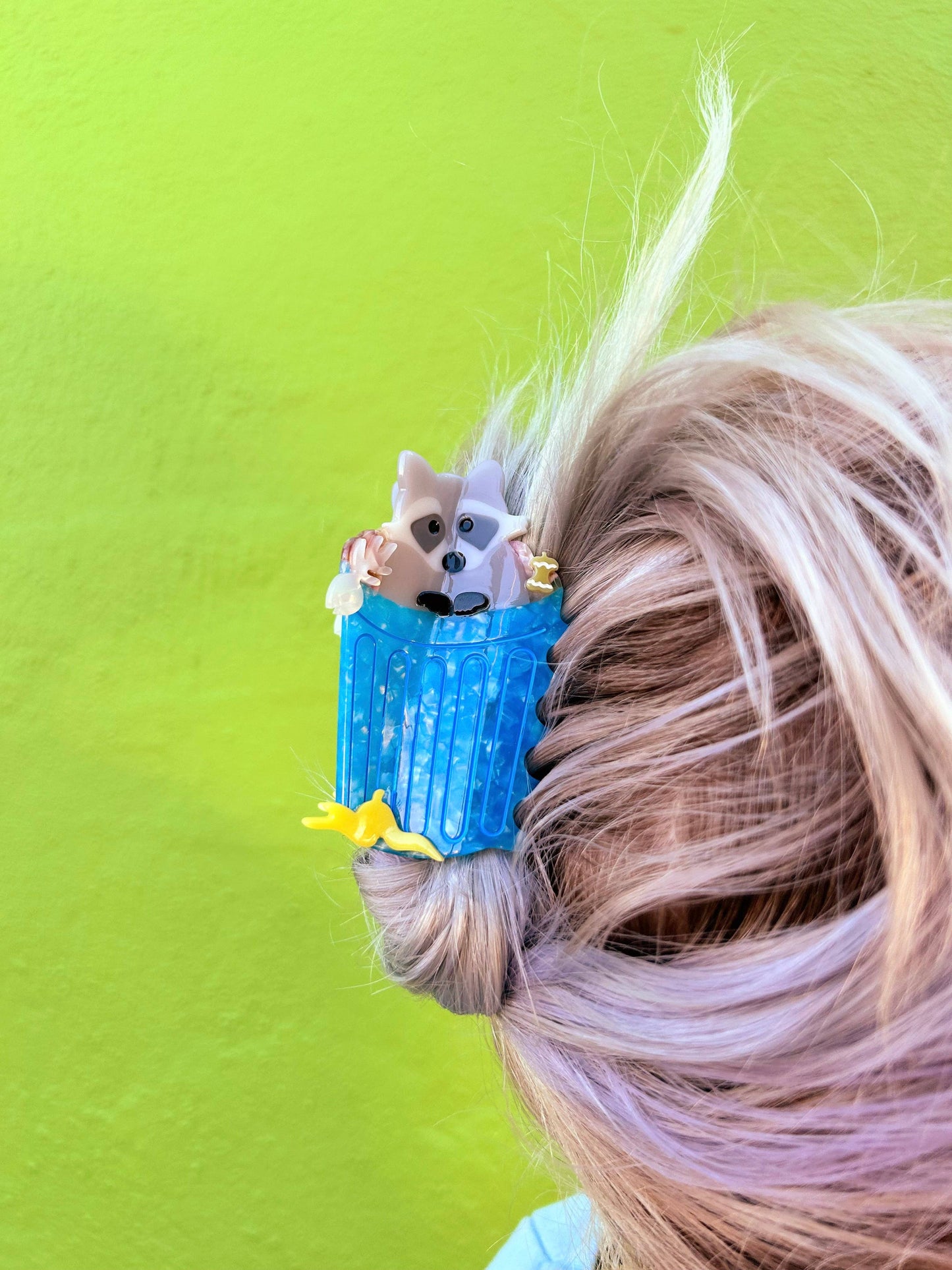 Trash Panda Raccoon Hair Claw