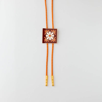 Mexican Tile Bolo Tie with Marisol Ortega