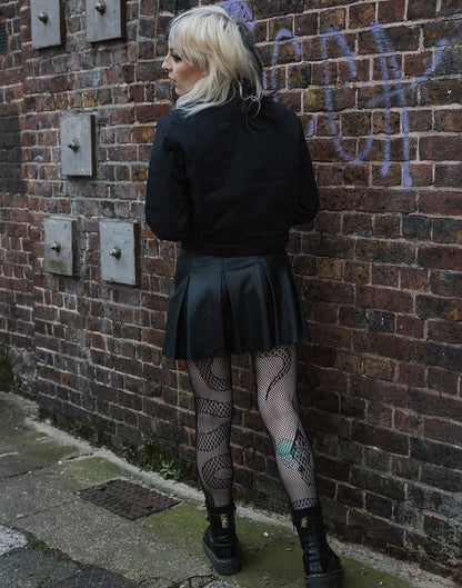 Snake Net Tights