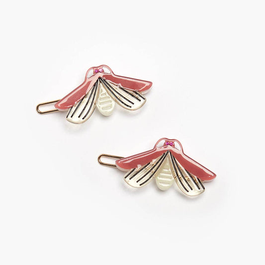 Glow in the Dark Firefly Barrette Set