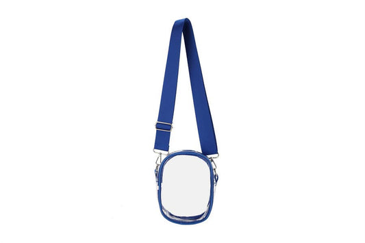 Clear see Thru Crossbody Fashion Handbag