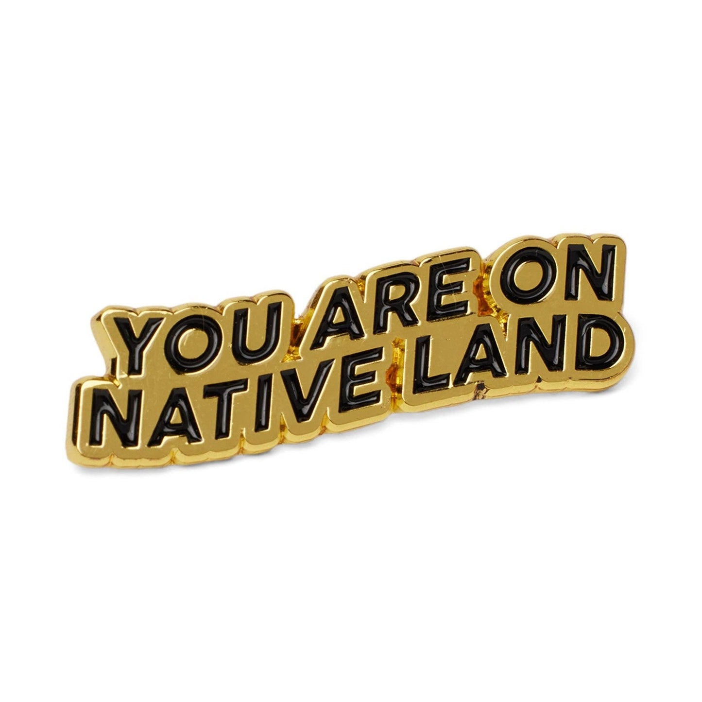 'You Are On Native Land' Pin