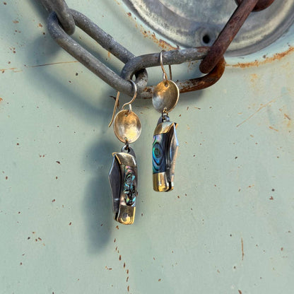The Billie Earrings (Abalone)