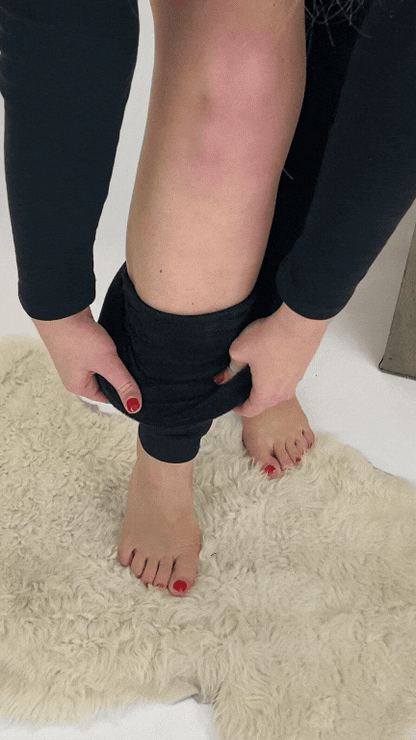 Fleece Lined Footless Tights