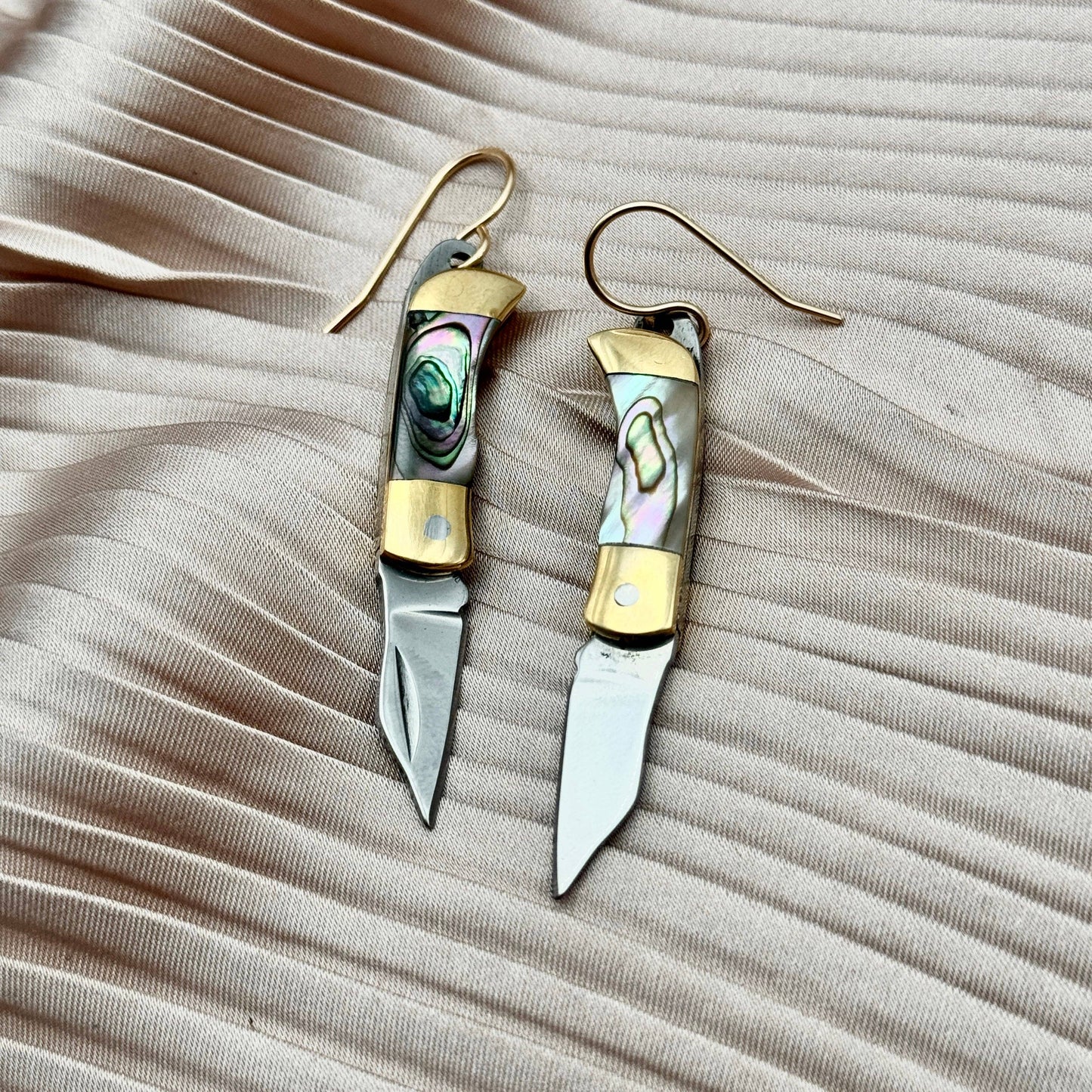 The Billie Earrings (Abalone)
